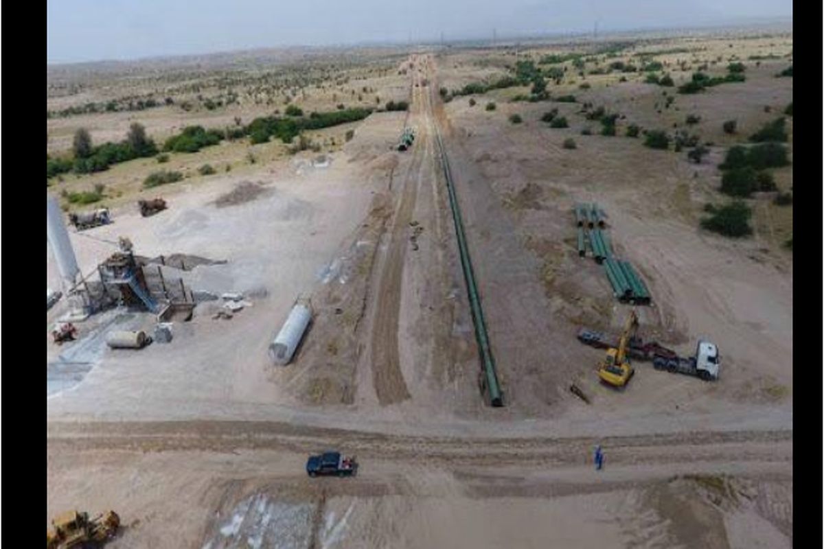 خط لوله گوره به جاسک