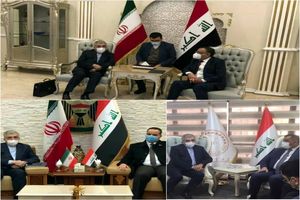 اردکانیان با ۳ نفر از مقام‌ های ارشد عراق در بغداد دیدار کرد