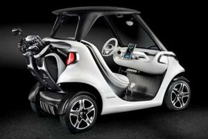 پیشرفته ترین خودروی زمین گلف ساخته شد