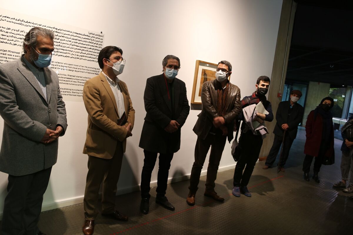 بازدید مدیران گالری ها از موزه هنرهای معاصر2
