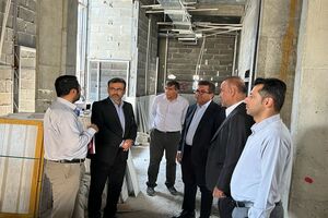 بازدید فرماندار لامرد از بزرگ‌ترین مرکز جامع سلامت استان فارس