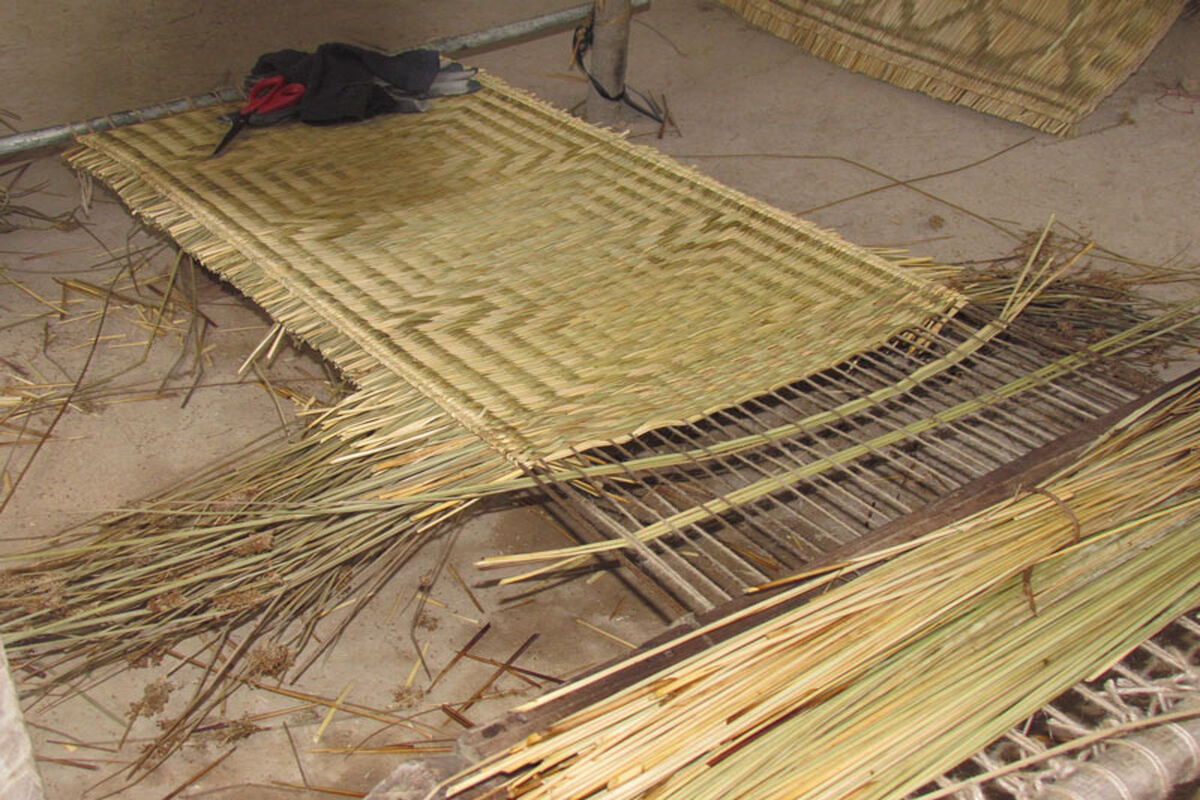 حصیر بافی