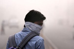 ادامه دار شدن وضعیت ناسالم هوا در بندرخمیر