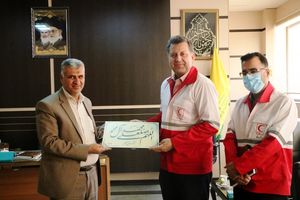 دیدار مدیر عامل جمعیت هلال احمر یزد با مدیر حج و زیارت استان