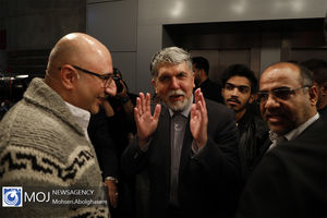 بازدید وزیر ارشاد از سینمای رسانه جشنواره فیلم فجر