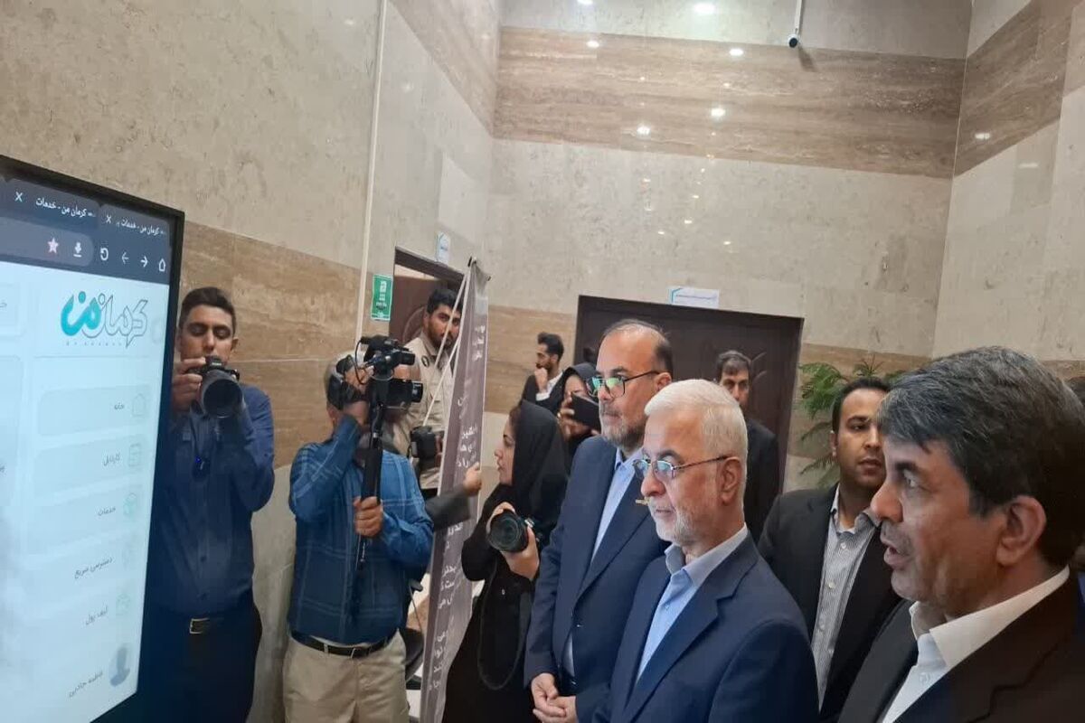 وزیر کشور در کرمان