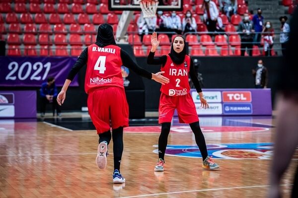 دختران بسکتبال سه‌به‌ سه ایران در ریاض چهارم شدند
