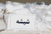 توقیف یک دستگاه کامیون حامل مواد مخدر شیشه در شرق هرمزگان 