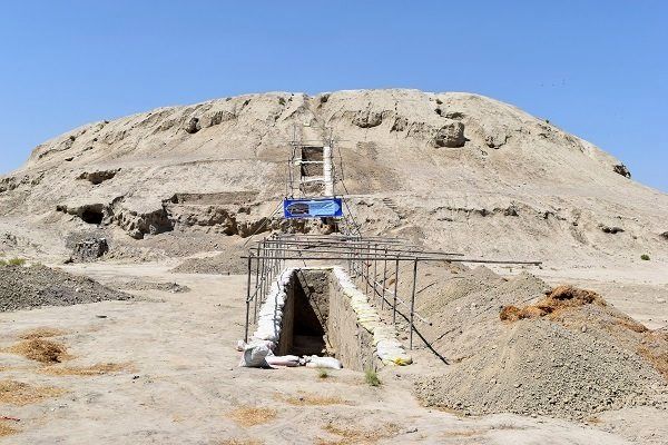 اتمام فصل دوم کاوش در ارگ نادری شیروان