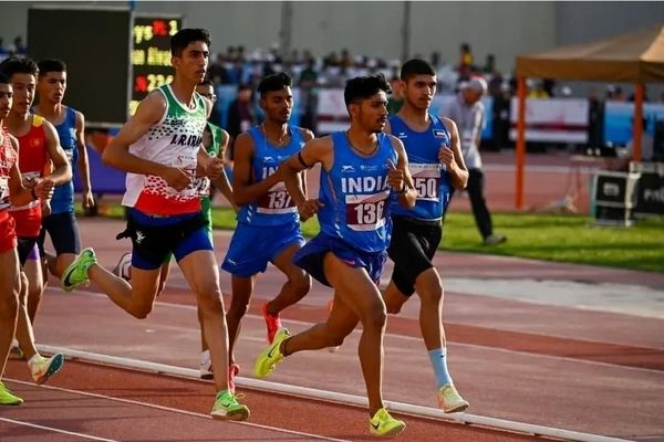 جایگاه پنجم برای حمیدی در رقابت ۸۰۰ متر تور قاره‌ای هند