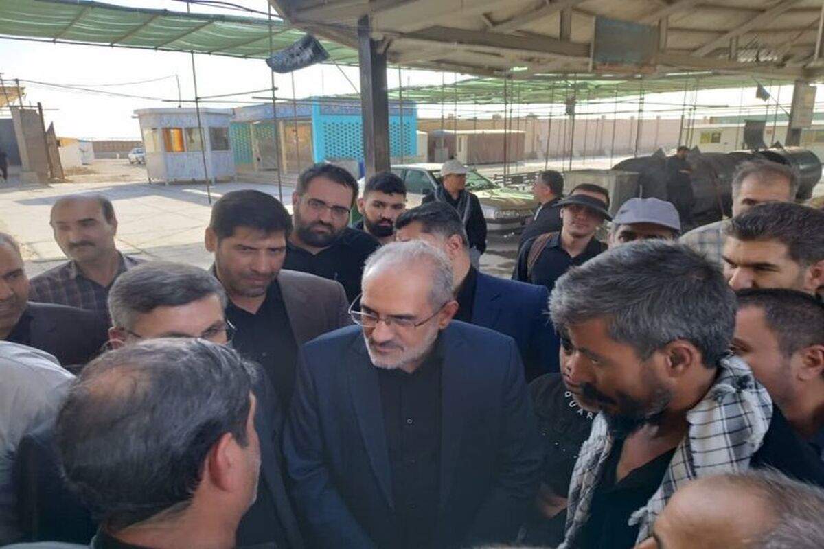 معاون امور مجلس رئیس جمهوری در مرز مهران