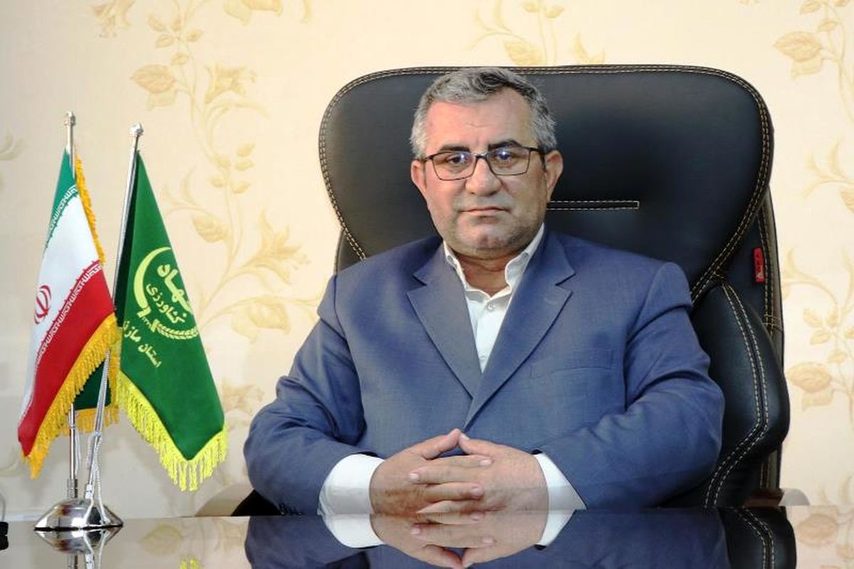 عنایتی رئیس جهاد کشاورزی مازندران