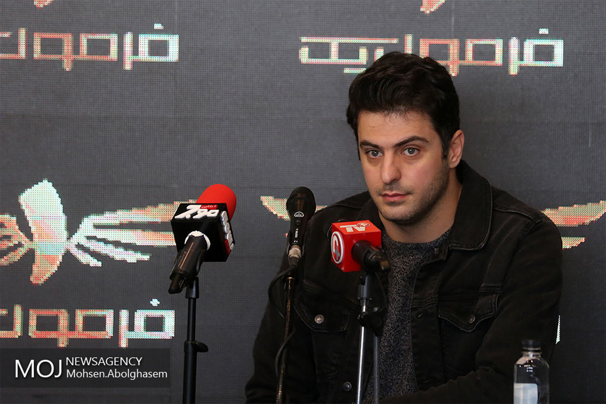 نشست خبری علی ضیا مجری برنامه «فرمول یک»