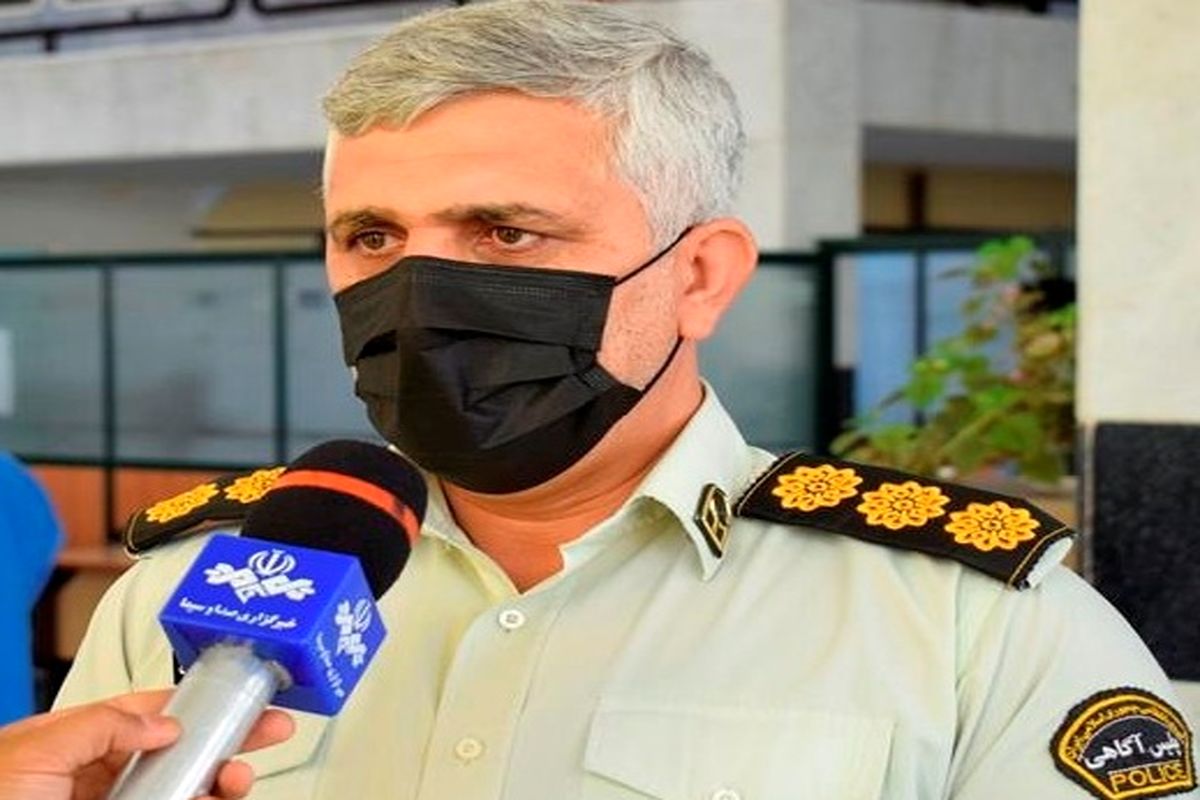 عکس رئیس پلیس آگاهی  استان