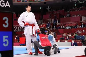 ناکامی حمیده عباسعلی از رسیدن به نیمه نهایی