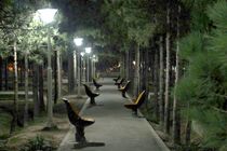 ایمن‌سازی و اصلاح روشنایی بوستان‌های شهر در ایستگاه آخر