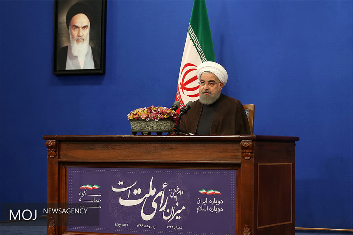 حسن روحانی رییس جمهور منتخب