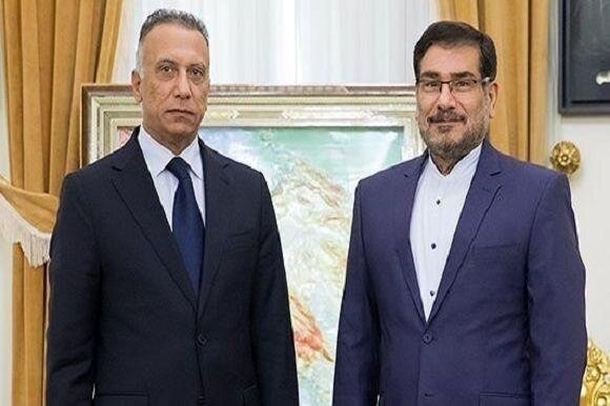 دیدار الکاظمی و شمخانی
