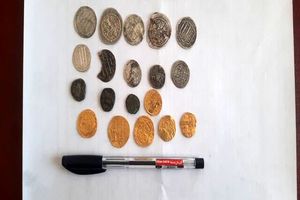 کشف ۱۹ سکه تاریخی در چناران