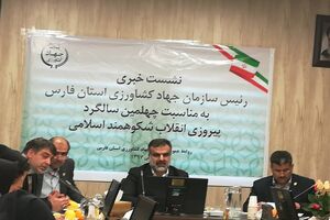 افتتاح 64 طرح جهاد کشاورزی در دهه فجر/ قیمت گوشت بحث روانی دارد
