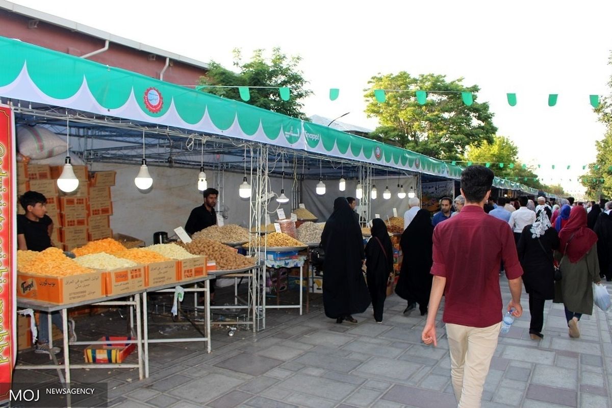 بازارچه غیربهداشتی پیاده راه اکباتان