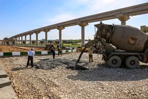 بهسازی ورودی و خروجی‌های بلوار شهید سپهبد سردار سلیمانی در منطقه ۳ قم 