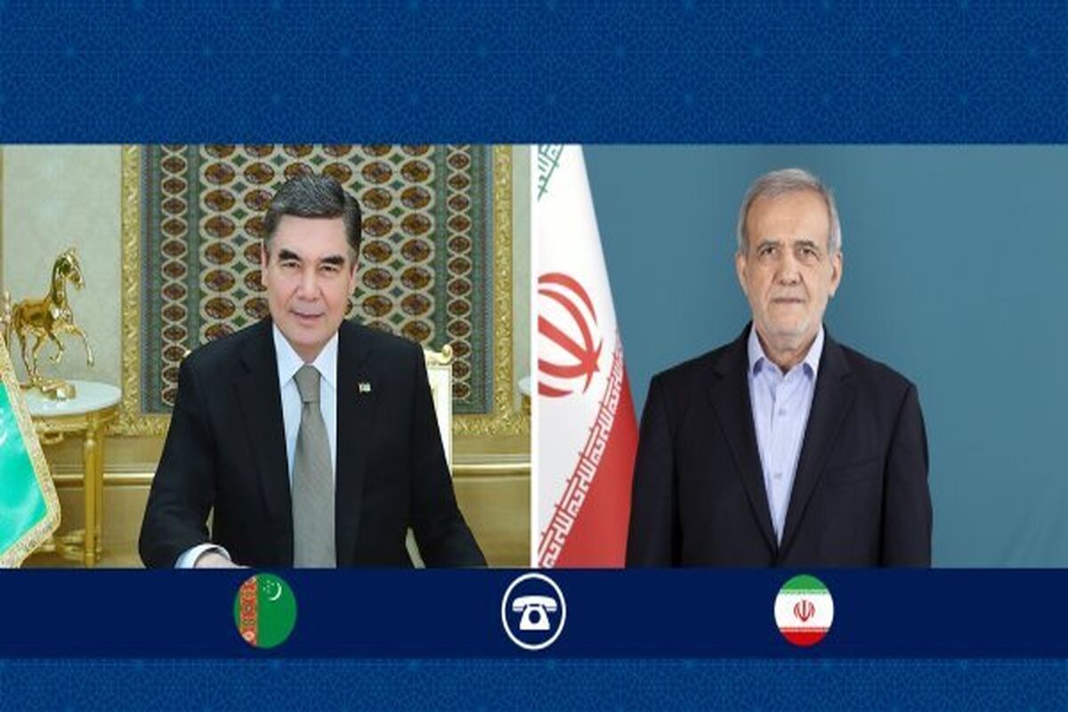 رئیس جمهور در گفت‌وگوی تلفنی با رهبر ملی ترکمنستان قربانعلی بردی محمداف