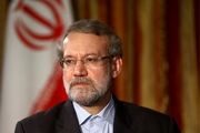 بازدید لاریجانی از نمایشگاه عکس مناطق سیل زده