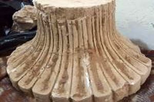 کشف آتشدان ساسانی در شهر تاریخی نوش آباد 