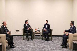 نیچروان بارزانی بر راهکارهای سیاسی در سوریه در دیدار با الجولانی تاکید کرد