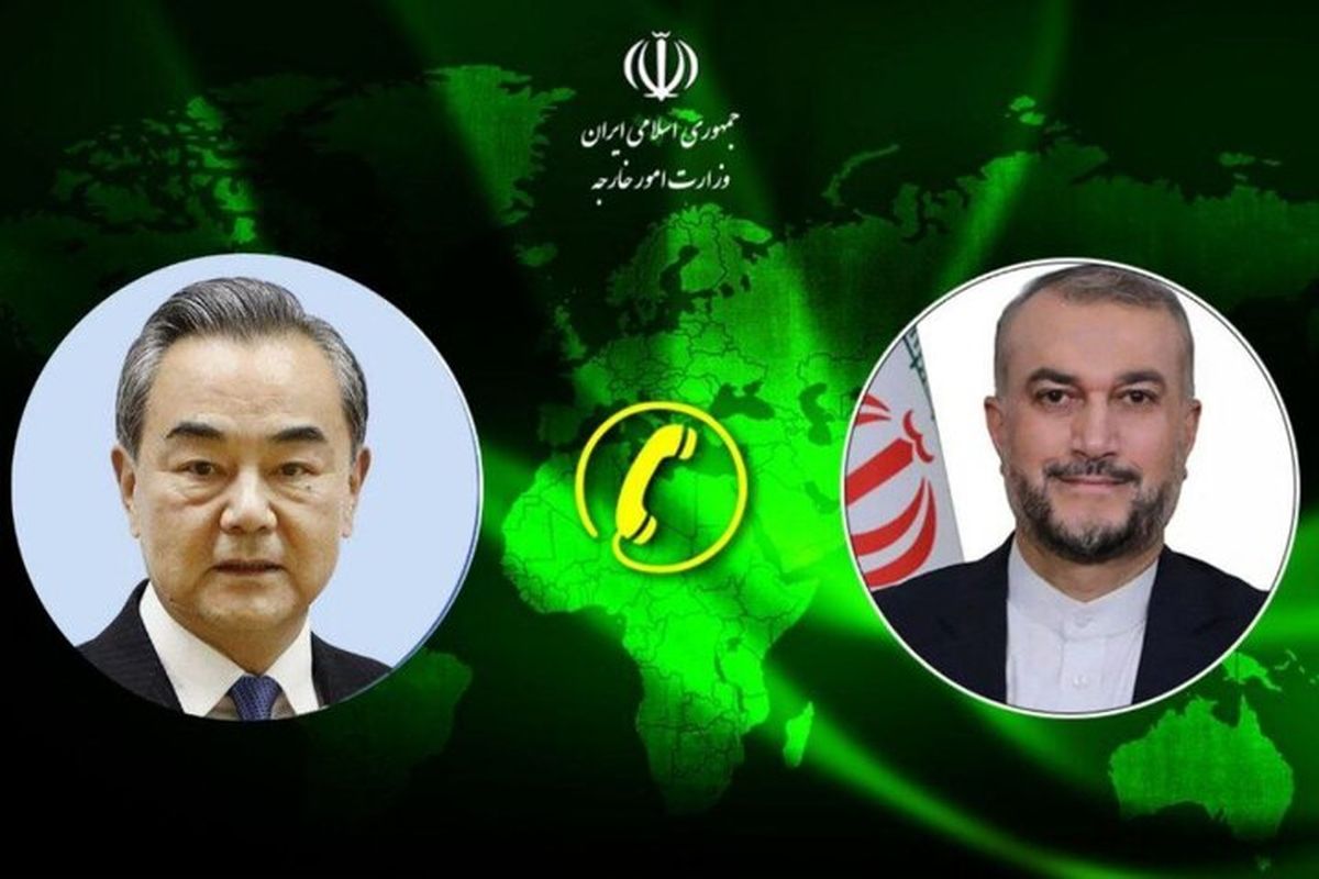 وزرای امور خارجه ایران و چین