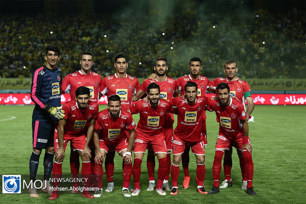 دیدار تیم های فوتبال پرسپولیس و سپاهان اصفهان/ ترکیب پرسپولیس