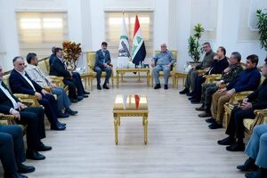 رادان در بغداد با رئیس الحشد الشعبی دیدار کرد