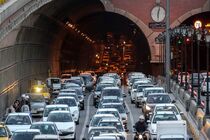 ترافیک در معابر بزرگراهی پایتخت