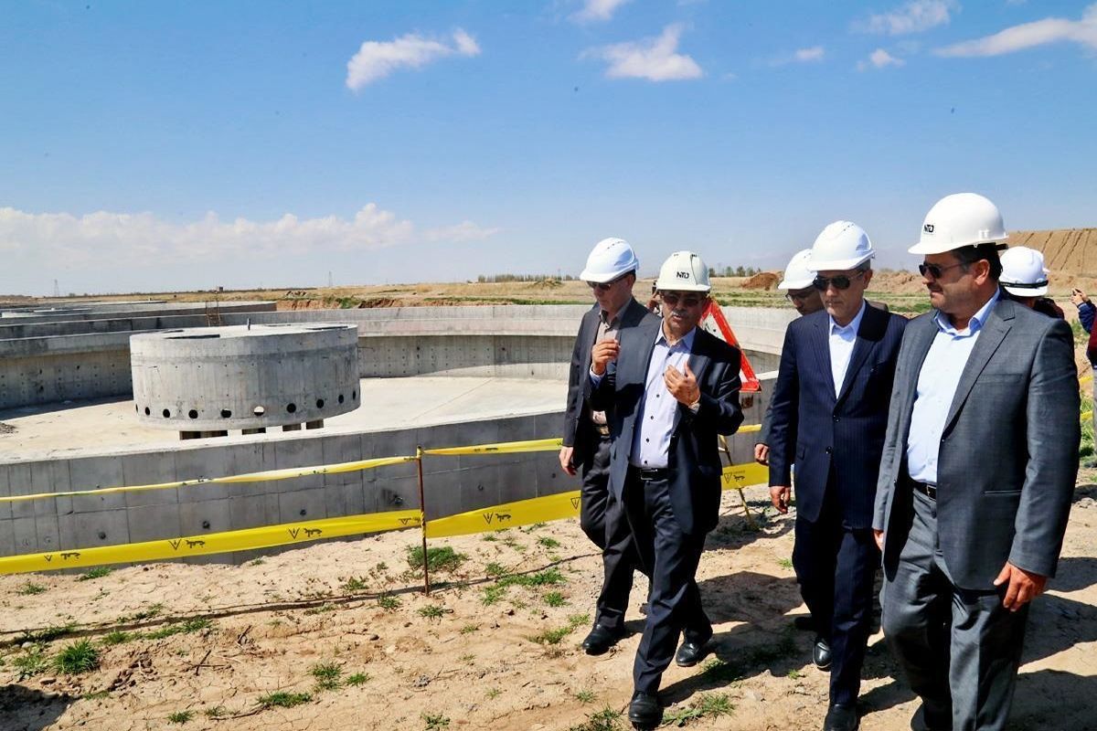 مدول دوم تصفیه‌خانه فاضلاب تبریز