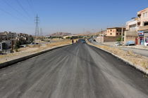 12 هزار متر مربع از محلات گلشن و شهرک  مولوی سنندج آسفالت شد