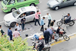 پول‌هایی که با تصادف ساختگی به جیب زده می‌شود
