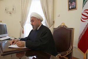 روحانی درگذشت مادر شهیدان عباس زاده مقدمی را تسلیت گفت