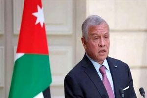 در تماس پادشاه اردن و ماکرون بر پایان جنگ علیه ایران تاکید شد