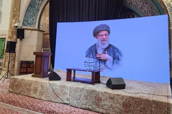 مراسم بزرگداشت همسر شهید رهبر انقلاب برگزار شد