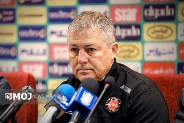 سرمربی تراکتورسازی در نشست خبری قبل از بازی با آلومینیوم حاضر نشد