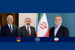 پزشکیان به رئیس جمهور و نخست وزیر ارمنستان پیام تبریک فرستاد