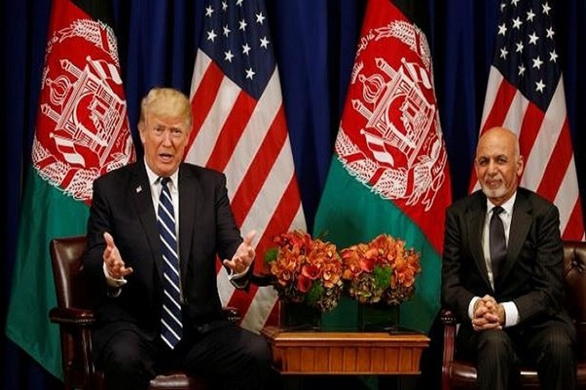 غنی و ترامپ
