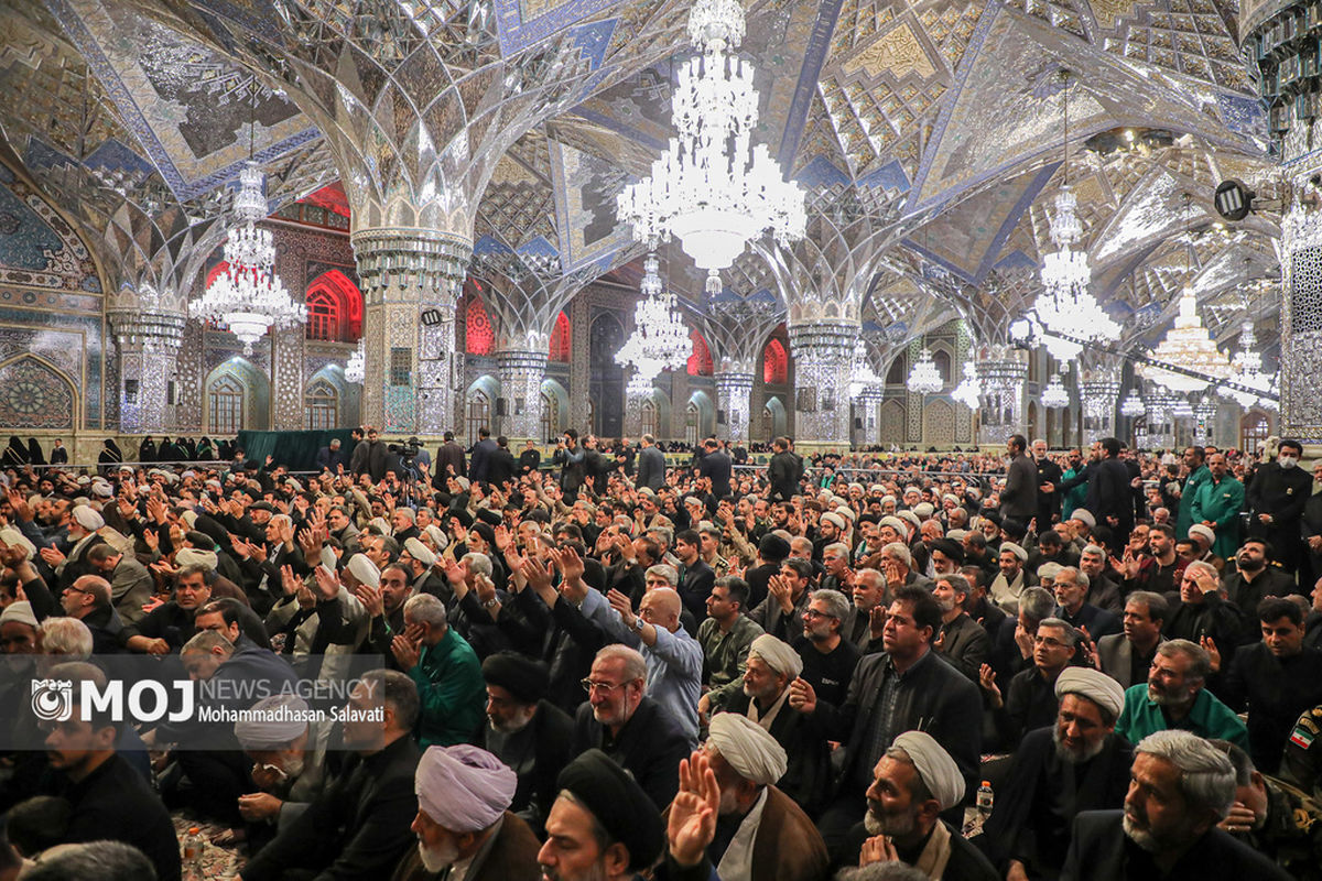 بزرگداشت رییس‌جمهور شهید در حرم رضوی