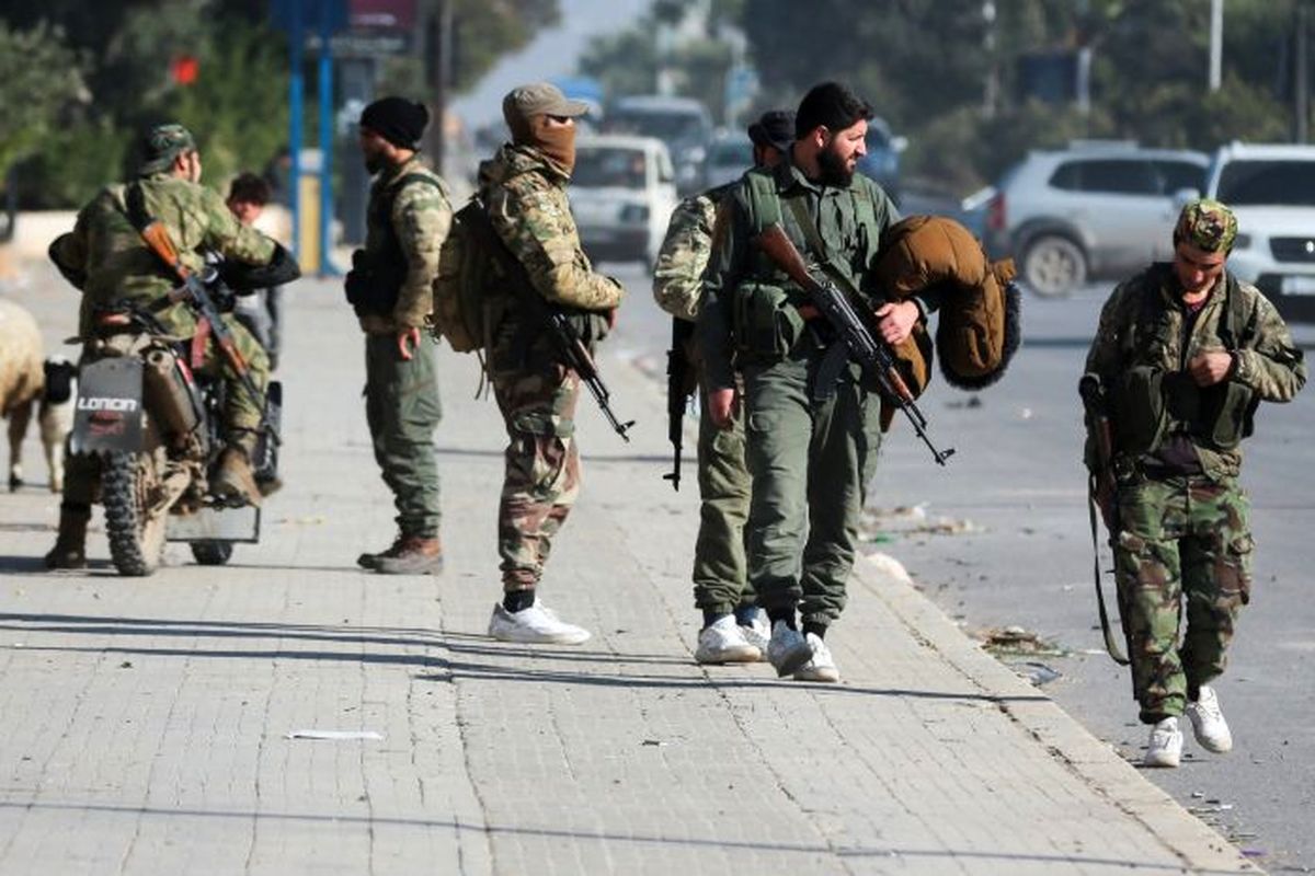 نیروهای مسلح در دمشق 