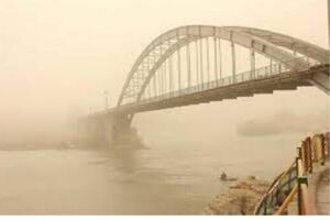 هوای هیچ کدام از شهرهای خوزستان در شرایط "پاک" نبوده است