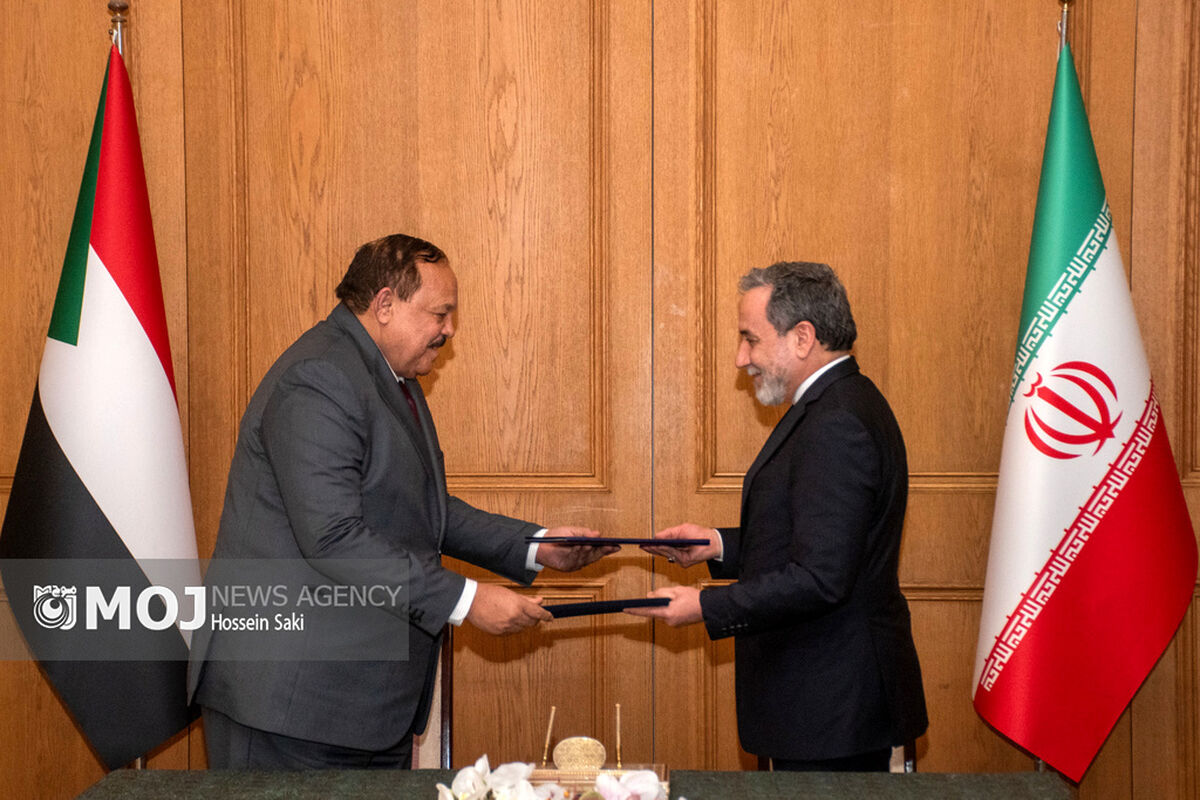 دیدار وزرای خارجه ایران و سودان