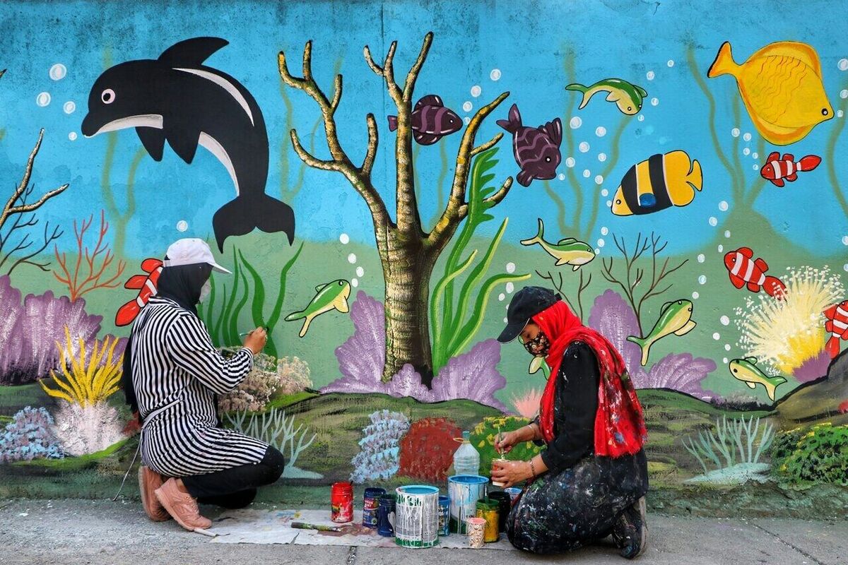 رنگ‌آمیزی مدرسه 