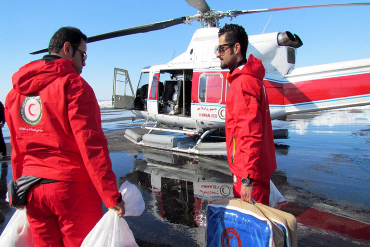 نجاتگران هلال احمر گیلان در 995 عملیات امدادی