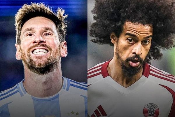 مسی با اکرم عفیف پیش از جام جهانی تقابل می‌کنند